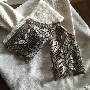 Long sleeve waffle knit Henley